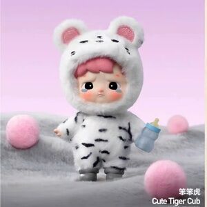 Pop Mart, Hacipupu Snuggle with You, Tiger Plush figure